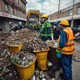 paralisação dos garis em BH