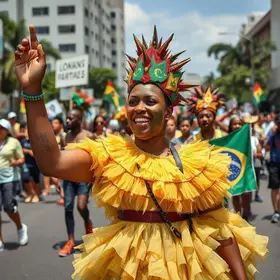 Sem Racismo o Carnaval Brilha Mais