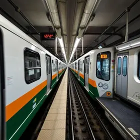 novos trens do metrô da Região Metropolitana de Belo Horizonte