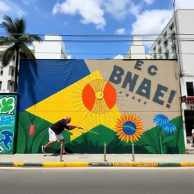 decoração de ruas copa do mundo bh