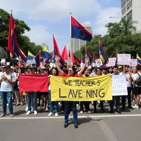 greve dos professores da rede municipal de BH