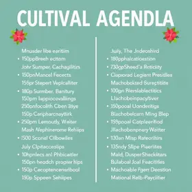 Agenda Cultural