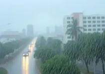formação de chuva intensa