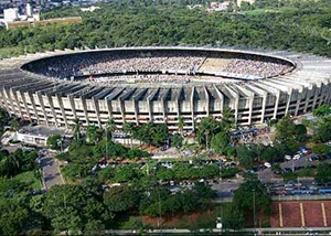 Estádio do Mineirão em Belo Horizonte