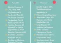 agenda cultural