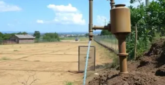 interrupção no abastecimento de água