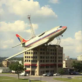 avião cai em BH