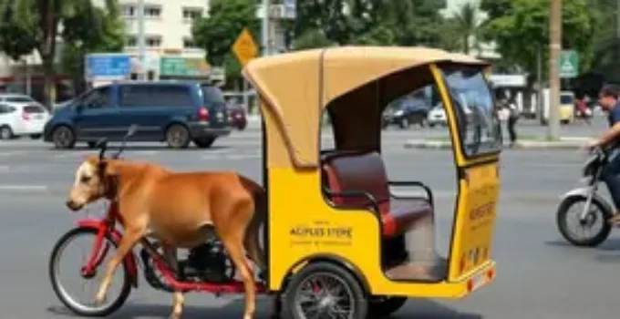 substituição de carroças por triciclos elétricos
