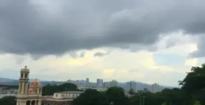 Belo Horizonte céu parcialmente nublado