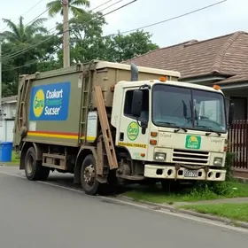 caminhão de lixo