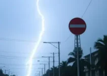 chuva e raios em BH