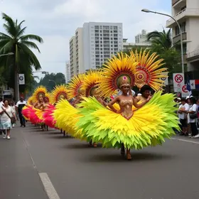 desfile das escolas de samba de Belo Horizonte