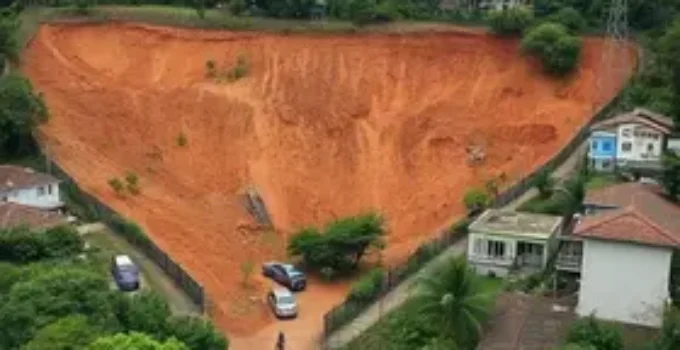 Deslizamento de terra