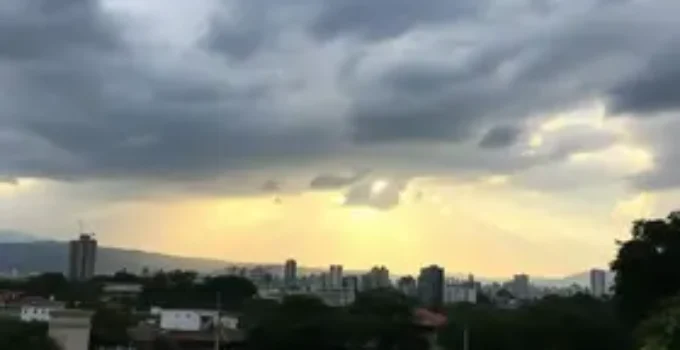 previsão do tempo