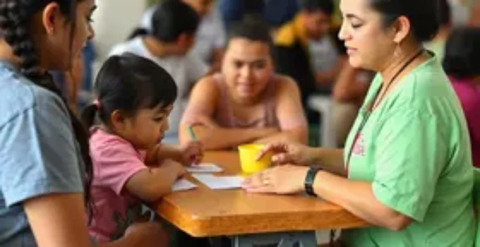 educadoras da creche municipal