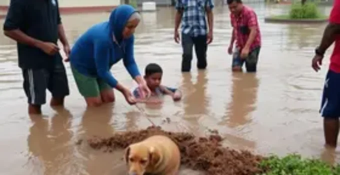 estragos causados pela chuva na Grande BH