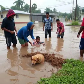estragos causados pela chuva na Grande BH