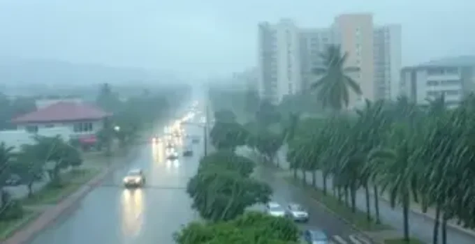chuva intensa em Belo Horizonte