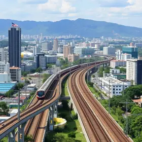 linhas 3 e 4 do Metrô da RMBH