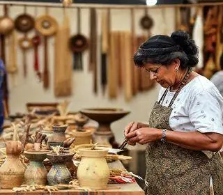 Governo de Minas e Artesãos na Feira Nacional do Artesanato