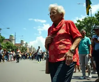 Lula participa de caminhada em Belo Horizonte