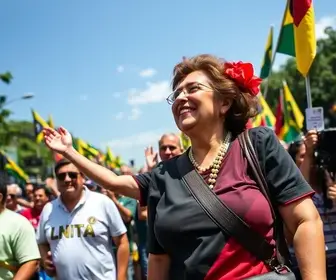 Caminhada de Lula em BH