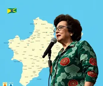 mapa de votação