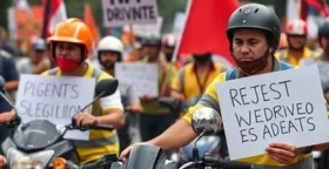 motoristas de app