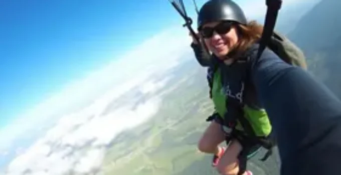 voo de parapente