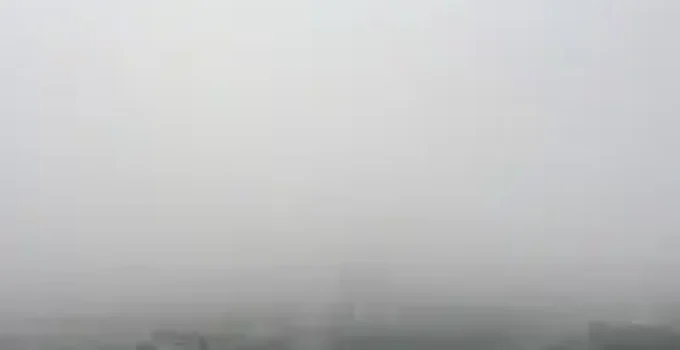 neblina em Belo Horizonte