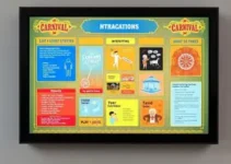 painel interativo digital do Carnaval