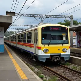 primeira nova composição do Metrô da RMBH