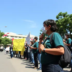 greve de professores em BH