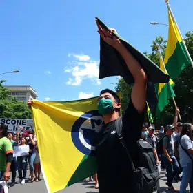 PT publica foto de ato em BH