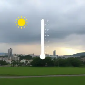 temperaturas em BH