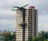avião cai em prédio em BH