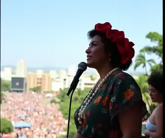 fotos do ato de Lula em Belo Horizonte