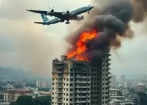 queda de avião