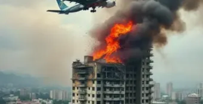 queda de avião