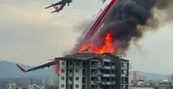 queda de avião